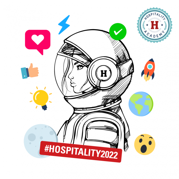 Eine Astronautentouristin inmitten von Wellness, Design und Natur: Der neue Werbespot von Hospitality Image